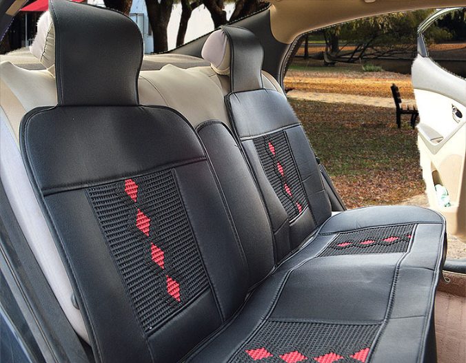 Áo trùm ghế xe ô tô bằng vải PVC dễ dàng vệ sinh